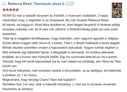 Rebecca Reed - Tizennyolc plusz 2.