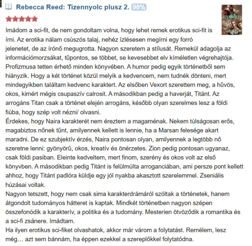 Rebecca Reed: Tizennyolc plusz 1-2. csomagban