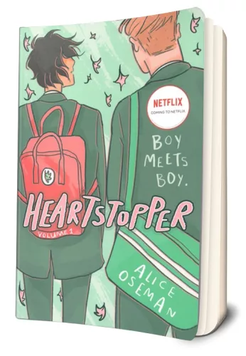 Alice Oseman - Heartstopper - Fülig beléd zúgtam (Szívdobbanás 1.) - képregény