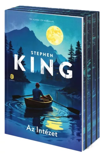 Stephen King - Az Intézet - éldekorált
