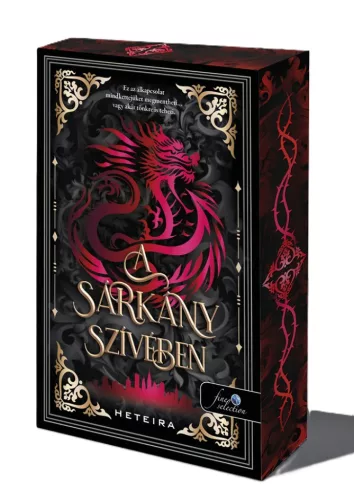 Heteira - A sárkány szívében - éldekorált