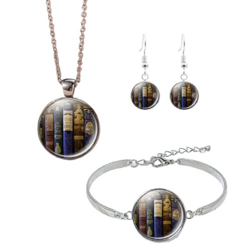 Könyves ékszer szett