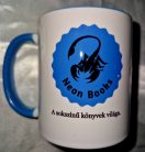 Neon Books bögre - kék