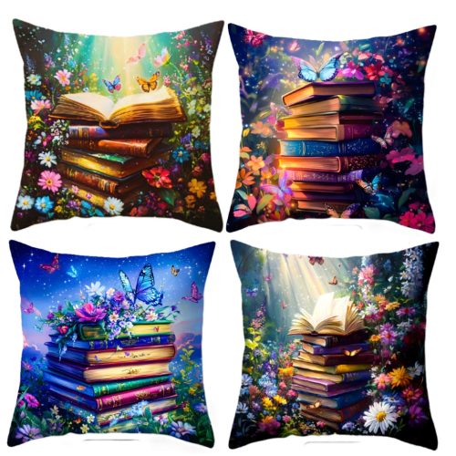 Könyves párnahuzat