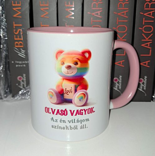 Bögre - macis - pink