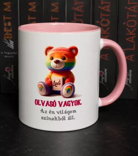 Bögre - macis - pink