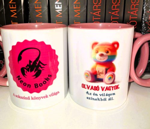 Bögre - macis - pink