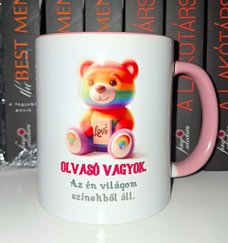 Bögre - macis - pink