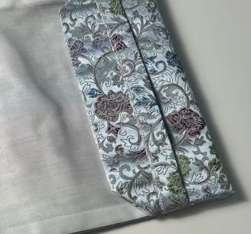 Könyv védőborító - ezüst