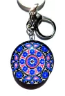 Mandala kulcstartó