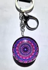 Mandala kulcstartó
