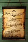 Férjek tízparancsolata pergamen