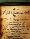Férjek tízparancsolata pergamen