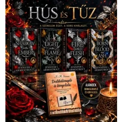   Jennifer L. Armentrou - Hús és tűz - sorozat + ajándék dedikálónapló és könyvlista