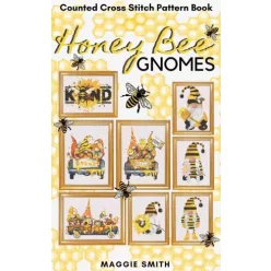   Maggie Smith - Honey Bee Gnomes Counted Cross Stitch Pattern Book (e-könyv)