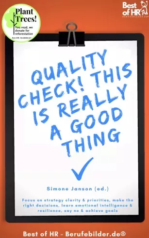 Simone Janson - Quality Check! This is really a Good Thing (e-könyv)