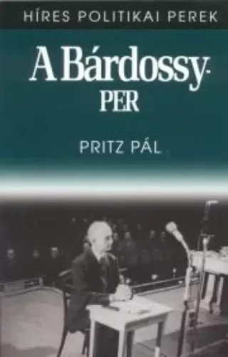 Pritz Pál - A Bárdossy-per (e-könyv)