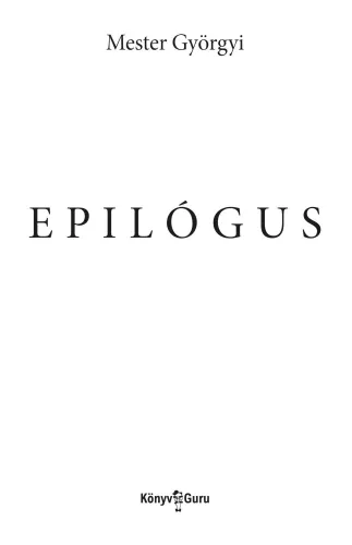Mester Györgyi - Epilógus (e-könyv)