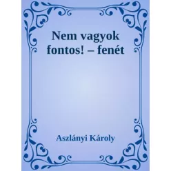 Aszlányi Károly - Nem vagyok fontos! - Fenét (e-könyv)