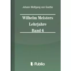   Johann Wolfgang von Goethe - Wilhelm Meisters Lehrjahre  Band 6 (e-könyv)