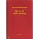 Dale Breckenridge Carnegie - The Art of Public Speaking (e-könyv)