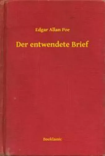 Edgar Allan Poe - Der entwendete Brief (e-könyv)
