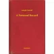 Joseph Conrad - A Personal Record (e-könyv)