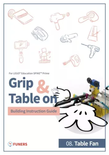 SPIKE™ Prime 08. Table Fan Building Instruction Guide (e-könyv)